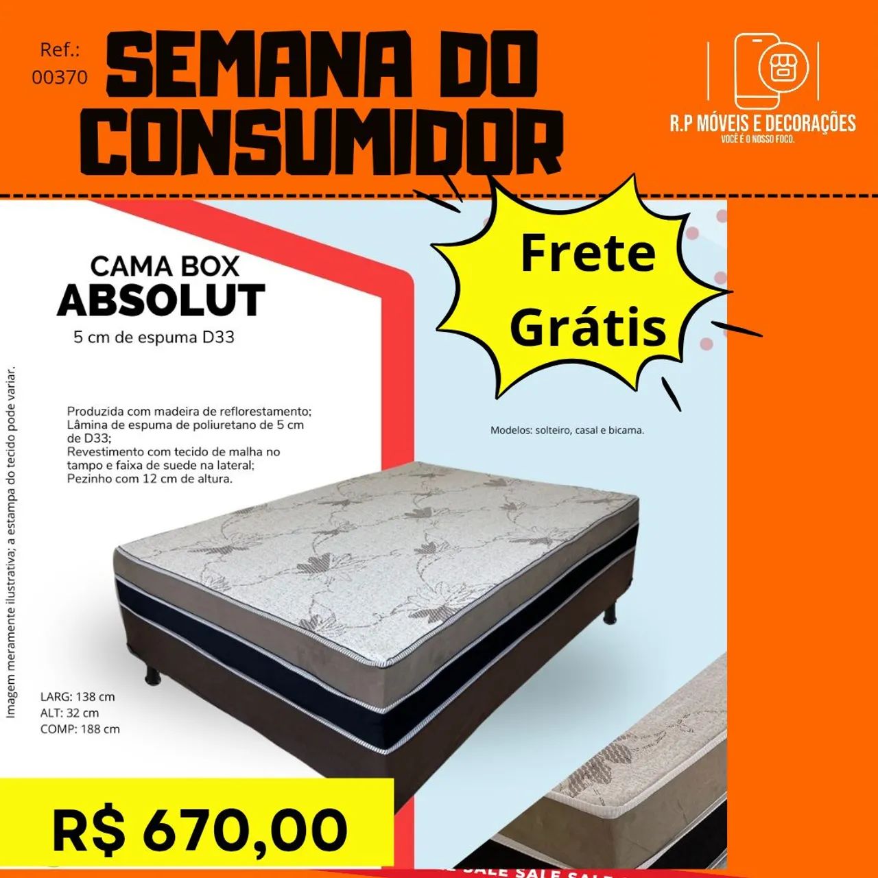 Cama Box ABsolut Casal