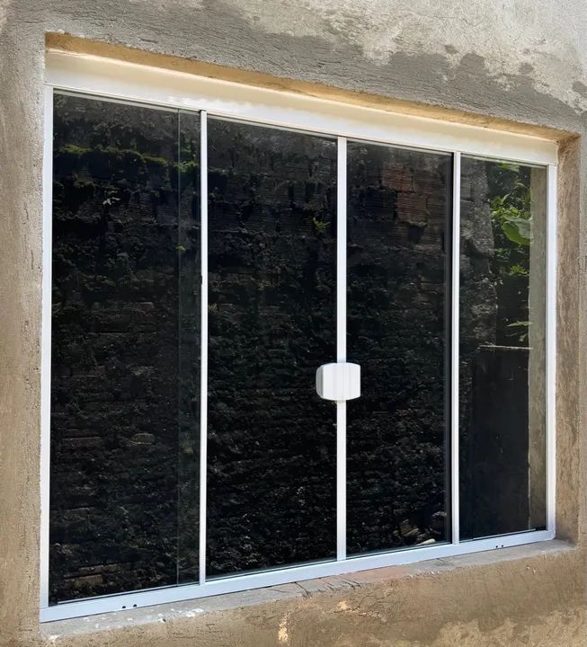 Esquadria de alumínio e janela temperado. A&G Esquadrias!