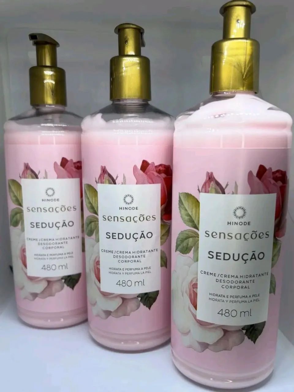 Hidratante Corporal  Sensações Sedução Hinode 