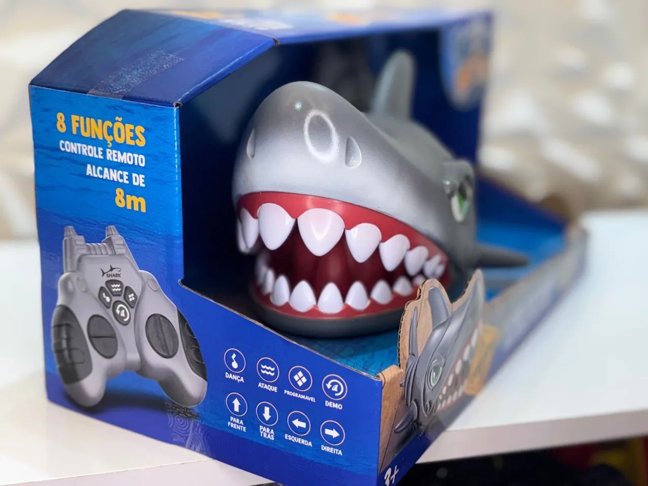 Tubarão Robô Brinquedo - Shark Attack Multikids  - Foto 3