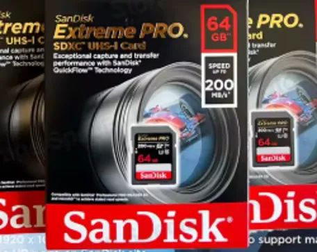 Cartão San Disk Extreme Pro 64gb - Foto 2