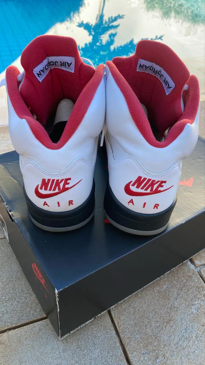 Nike Air Jordan 5 Fire Red - Calçados - Gleba Fazenda Palhano