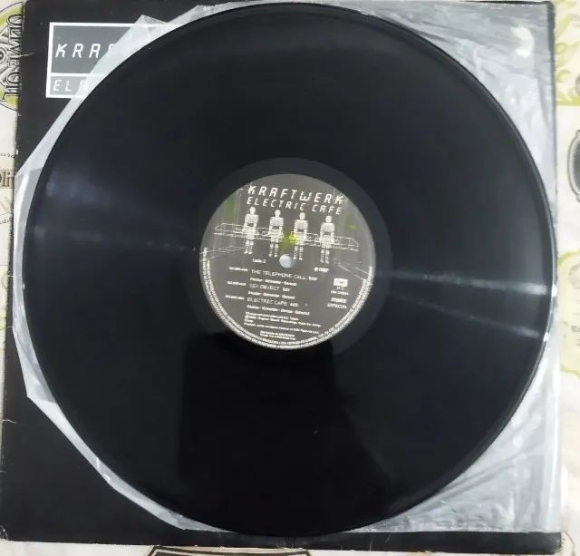 LP Vinil Kraftwerk Electric Café P1987 VG+/EX - Foto 5