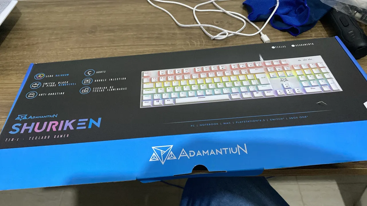 Teclado Gamer Adamantiun Shuriken T10-E