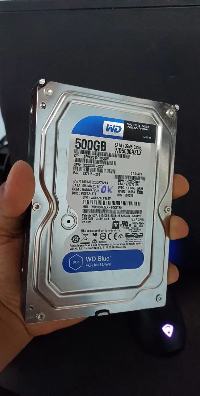 HD 500GB. - 100% - ótimo para DVR - Entrego - Foto 2