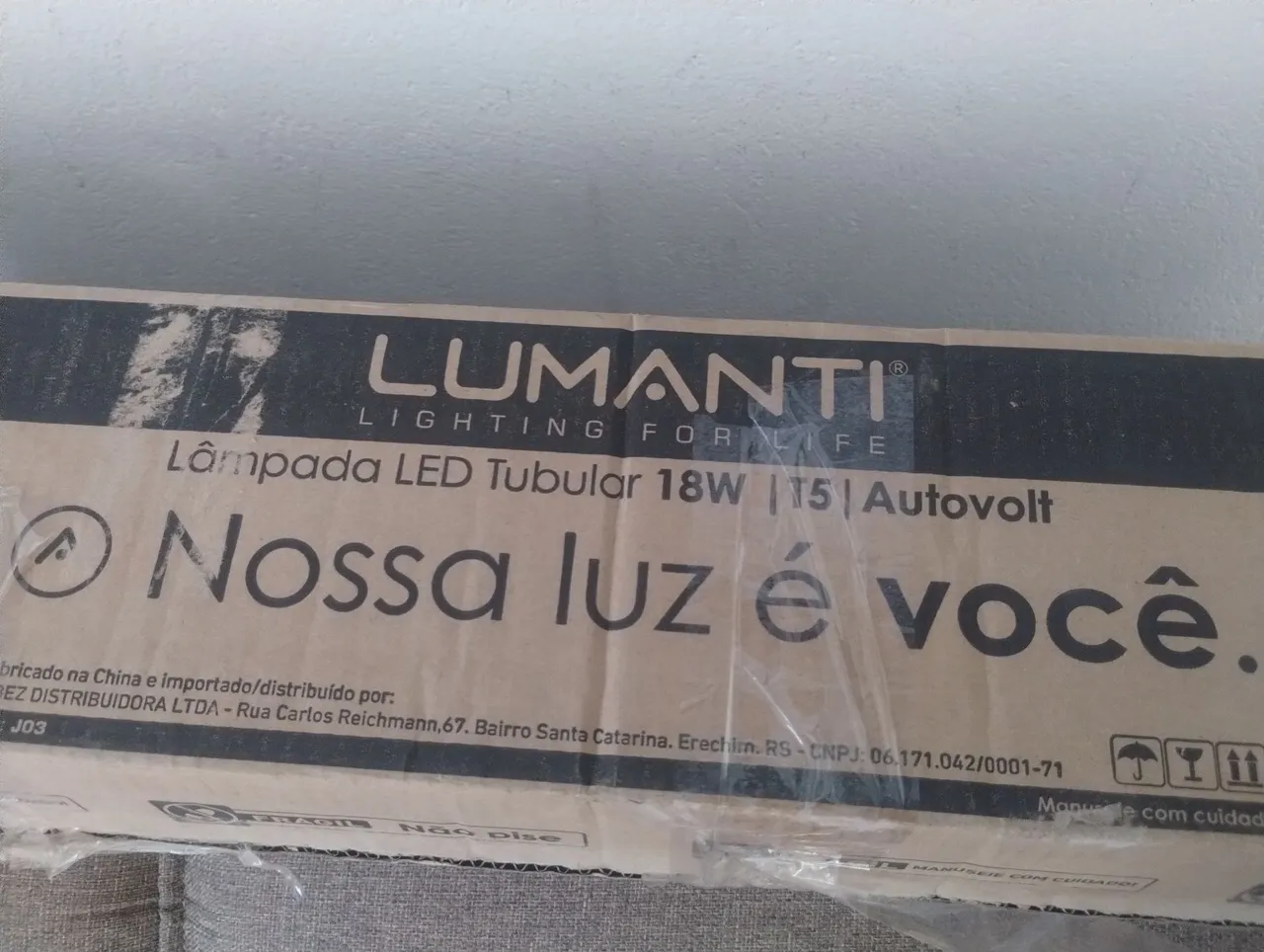 Lâmpada LED Tubular 18W T5 Autovolt