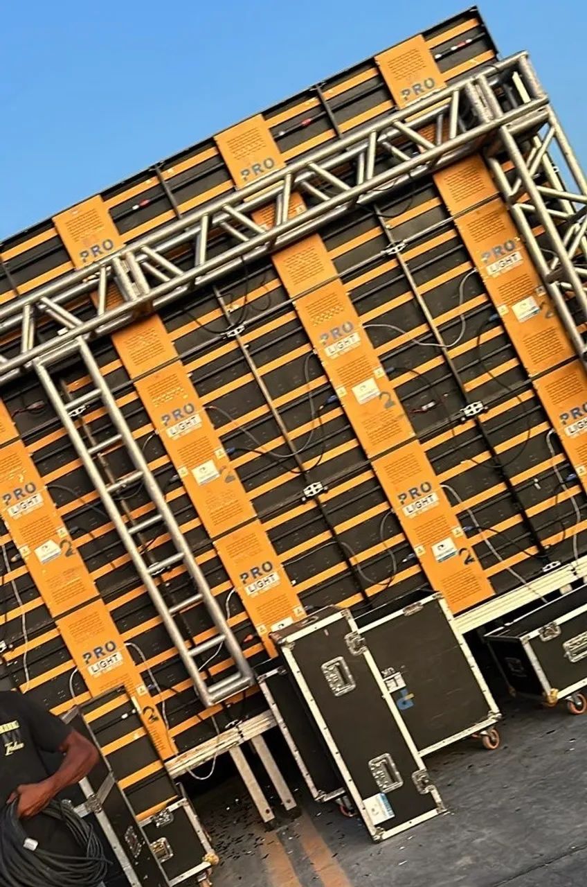 Telão de led p6 indor One light 8 placas  - Foto 2