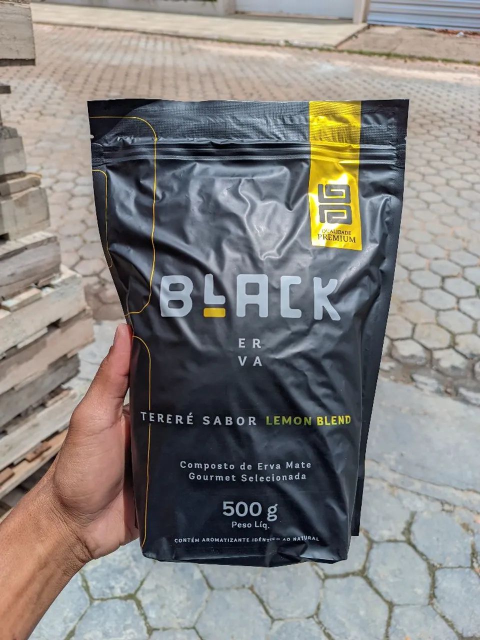 Erva Mate Tereré BLACK ERVA 500g - Foto 2
