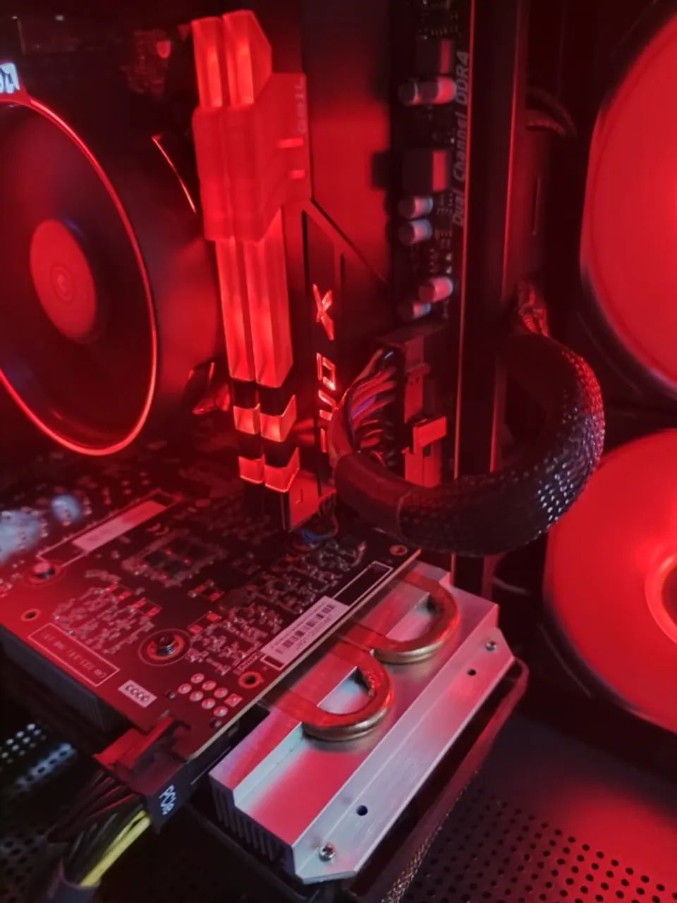 PC Gamer Amd Ryzen 7 2700X - 16GB DDR4 RGB - GTX 1660 SUPER - Gabinete Gamer Aquario Rgb - Foto 3