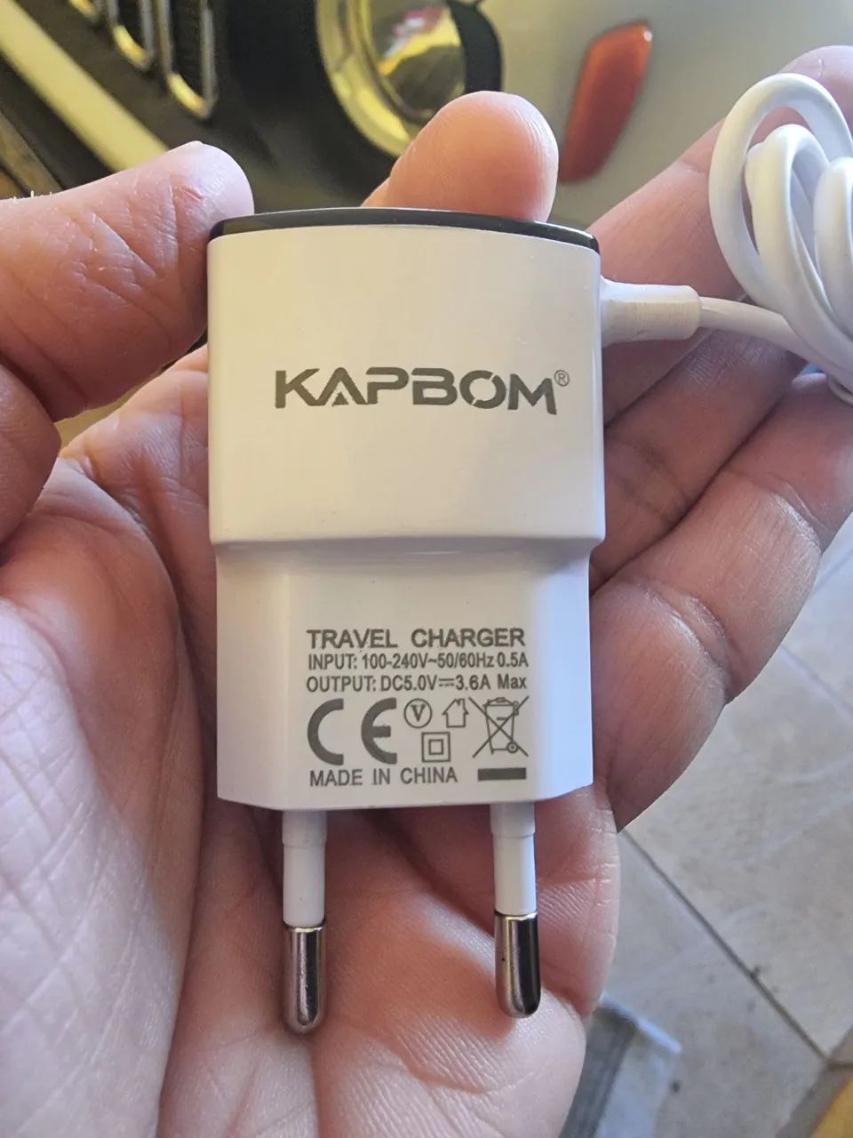 Carregador de celular Micro Usb novo em Samambaia Sul  - Foto 4
