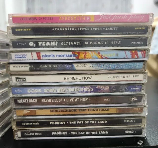 Coleção de CDs Originais - Rock, Pop, Reggae. - CDs, DVDs etc