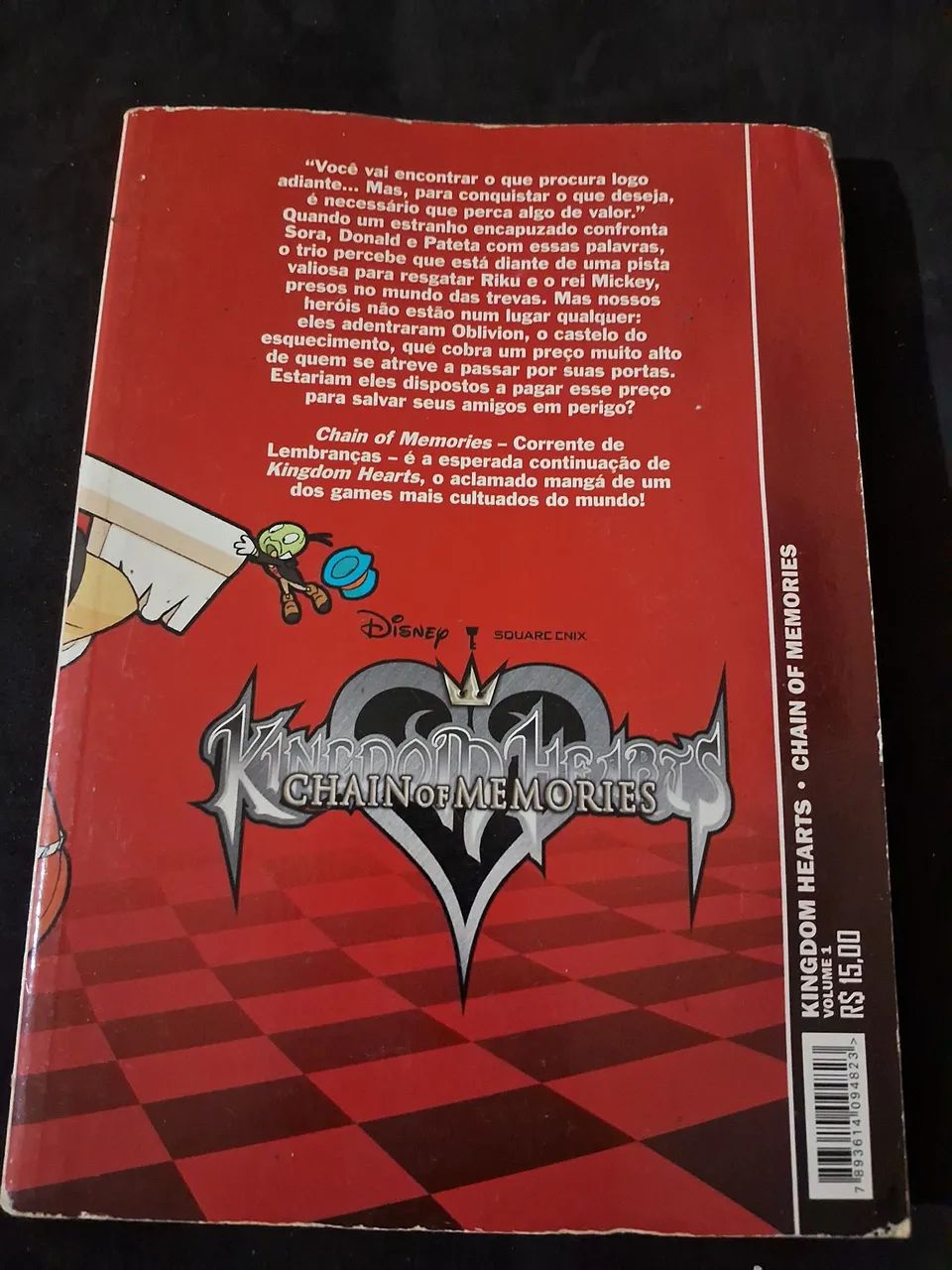 Mangá Kingdom hearts Chain of Memories Volume 1 - Foto 3