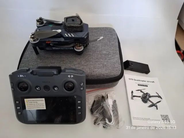 Drone GT8 com Câmera - 2 Baterias + Acessórios - Foto 5