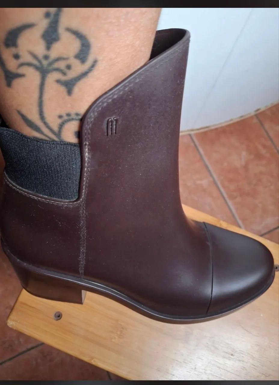 Bota galocha Melissa original 39/40 - Foto 3