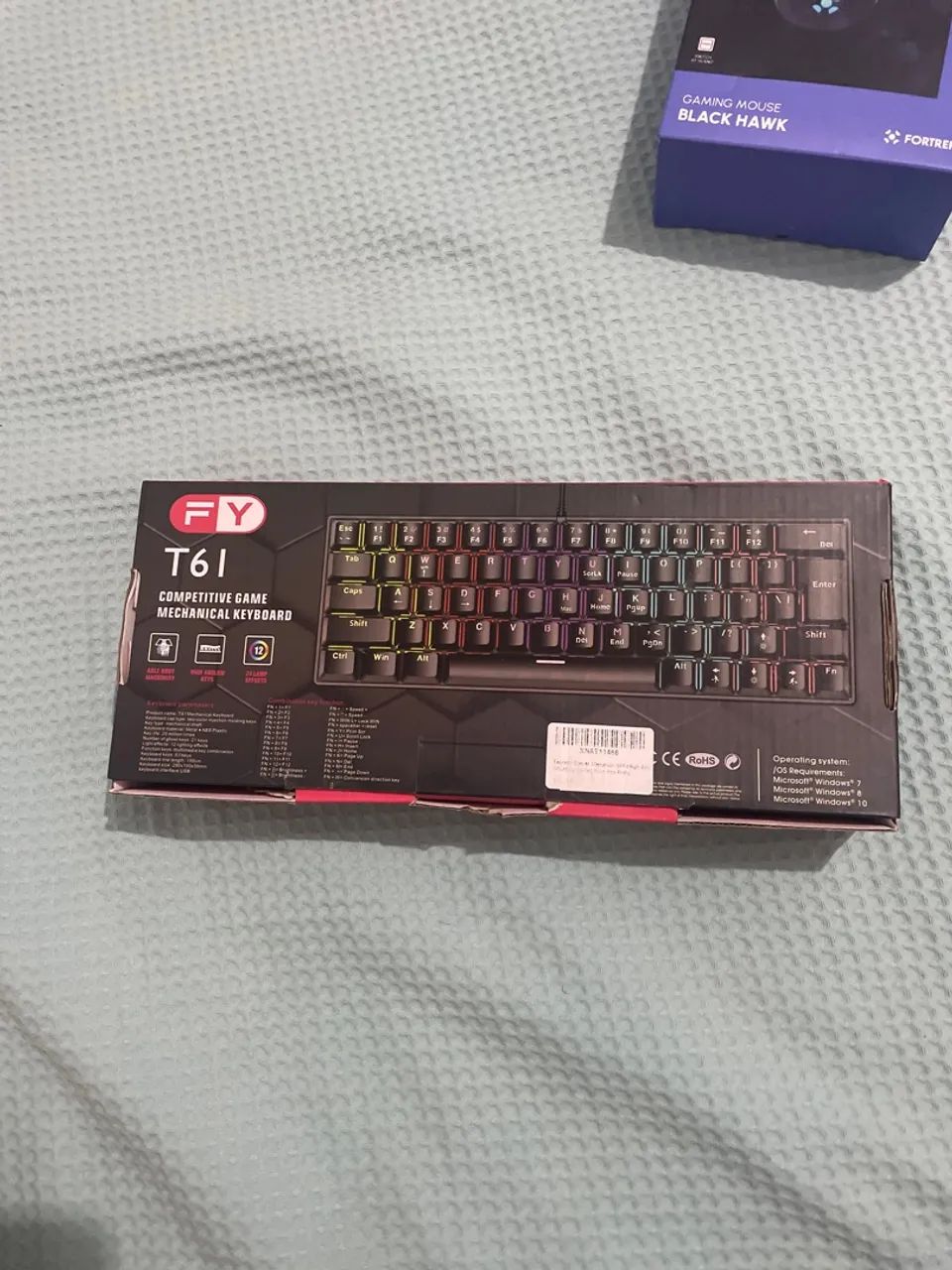 Teclado e mouse gamer  - Foto 2