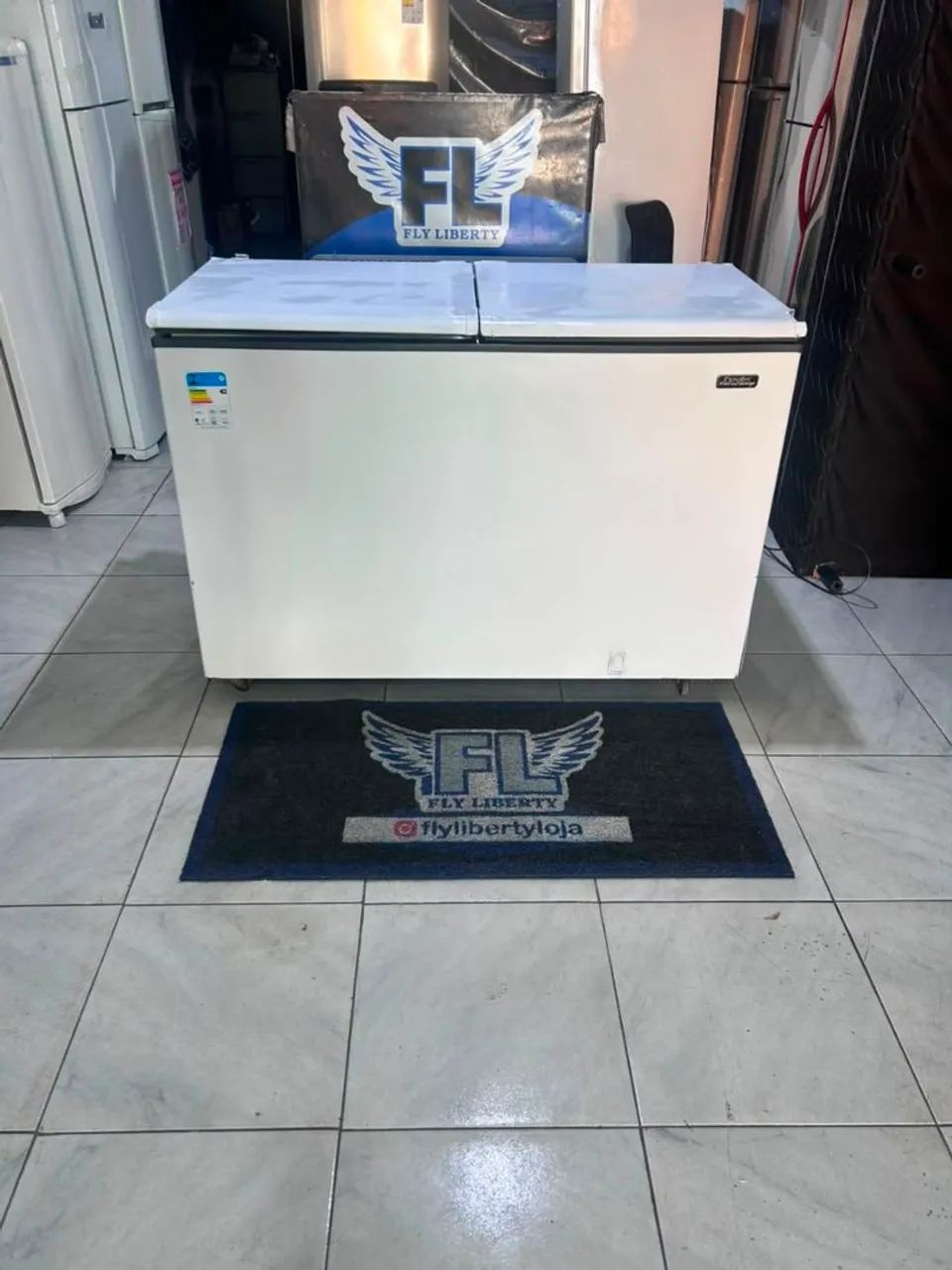 FREEZER HORIZONTAL ESMALTEC 500 LITROS 