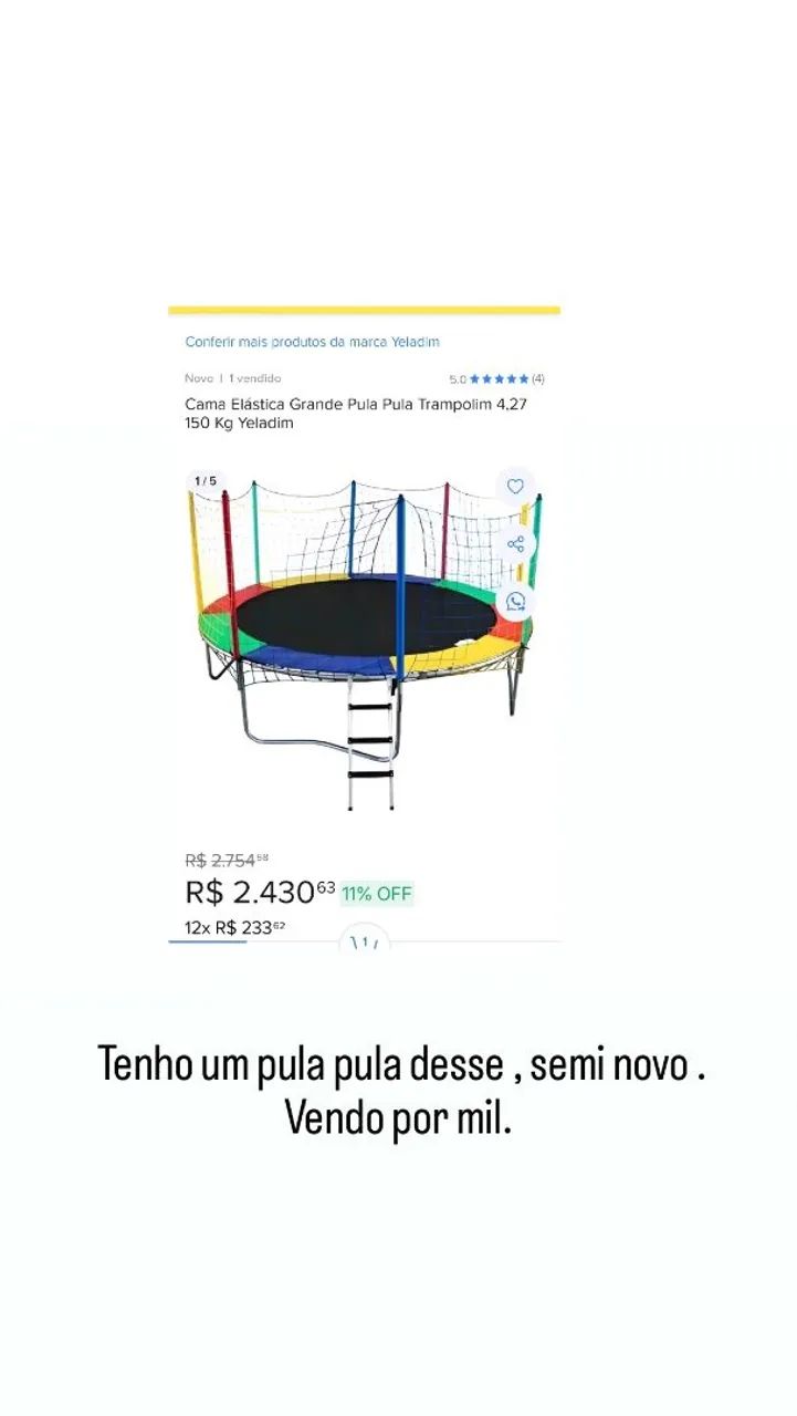 Cama elastica com detalhe  - Foto 4