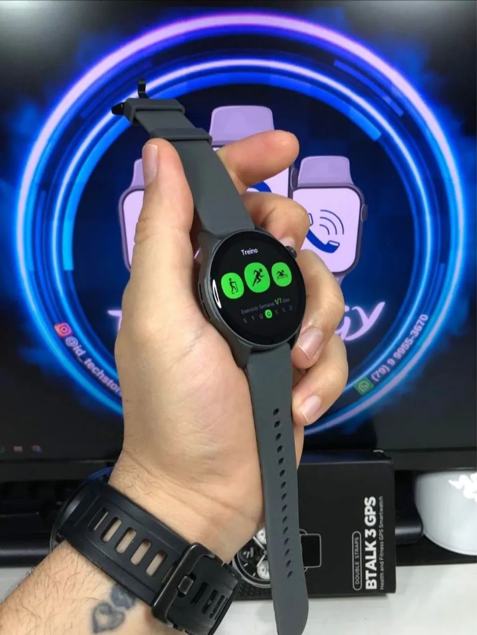 Zeblaze GPS integrado - smartwatch  - Foto 2