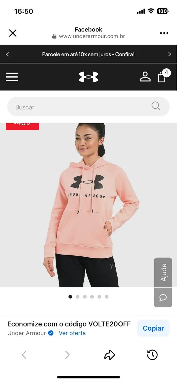 Blusa PP super confortável e novinha $ 55 - Foto 2