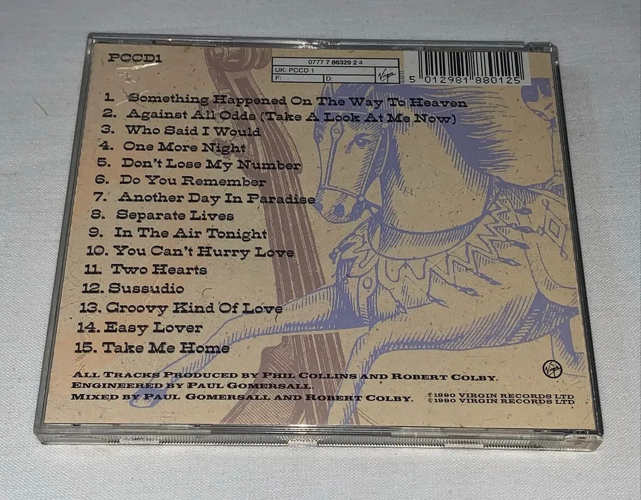 cd phil collins serious hits live impecável  - Foto 2