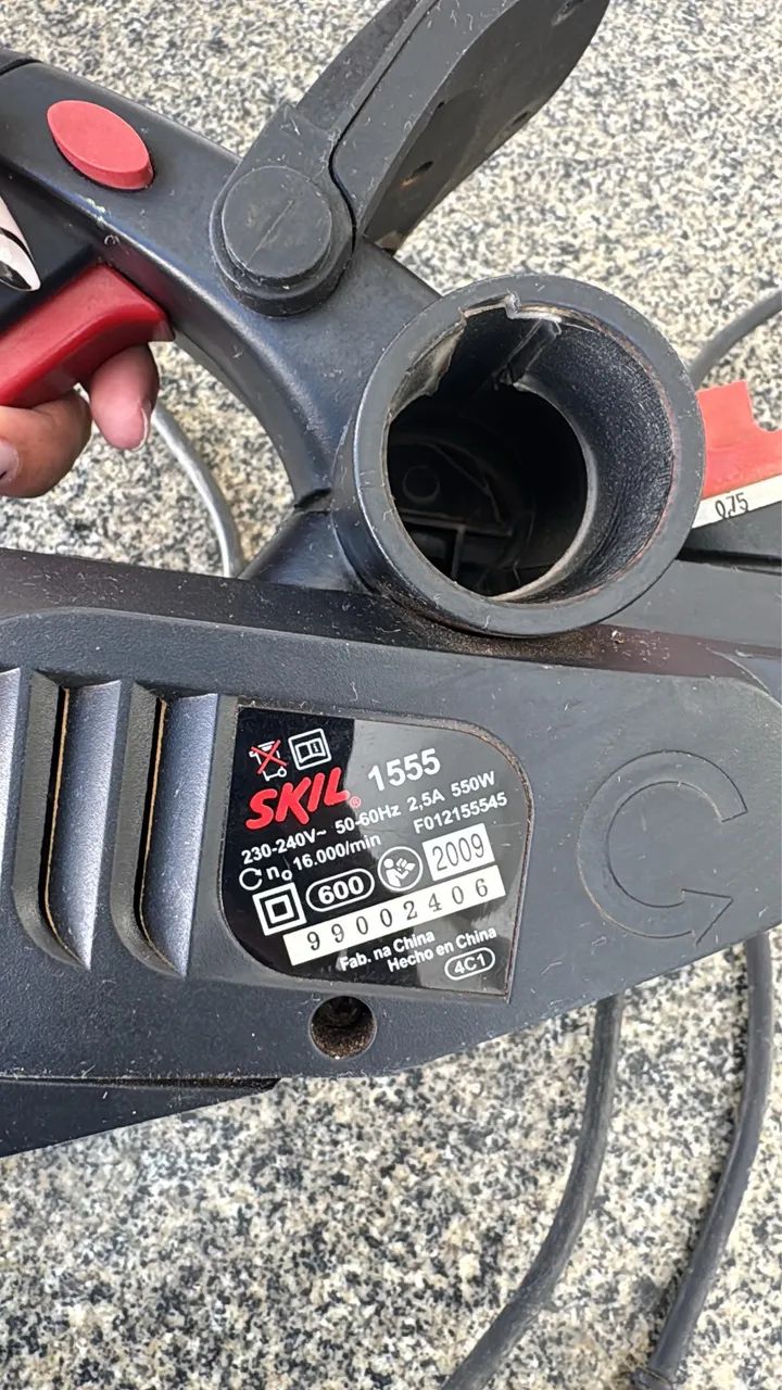 Plaina Elétrica Skil 1555 550W - Foto 2