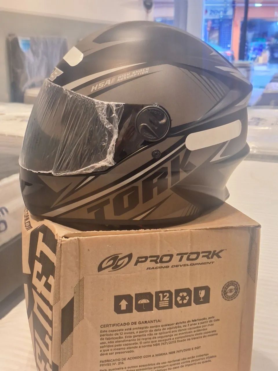 CAPACETE PROTORK  - Foto 2