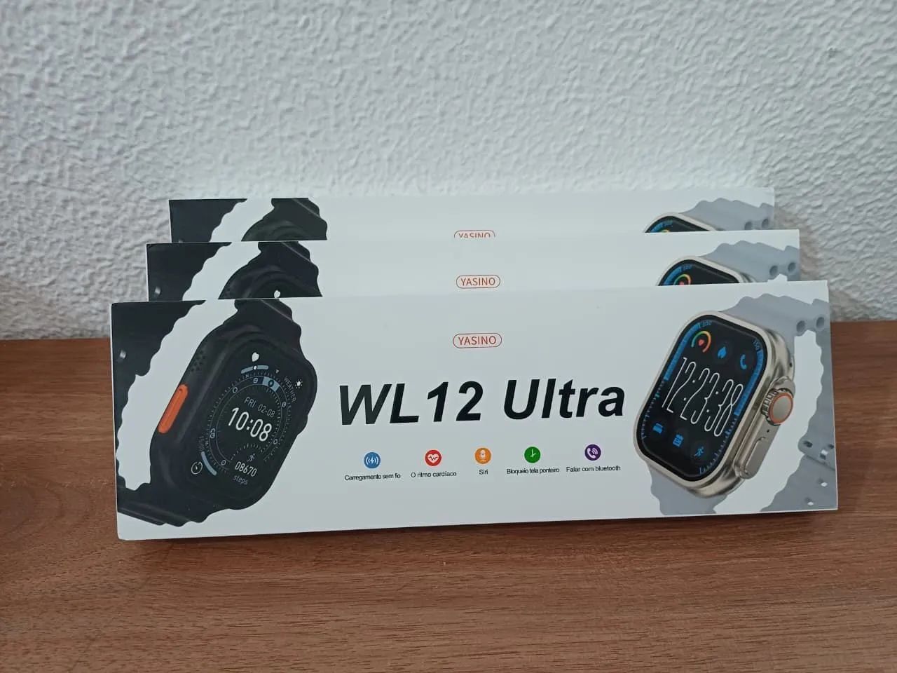 Smartwatch ultra com pulseira Extra  - Foto 4