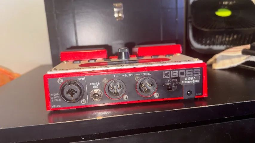 Pedal Boss VE-20 Vocal Processor em perfeitas condições! - Foto 3