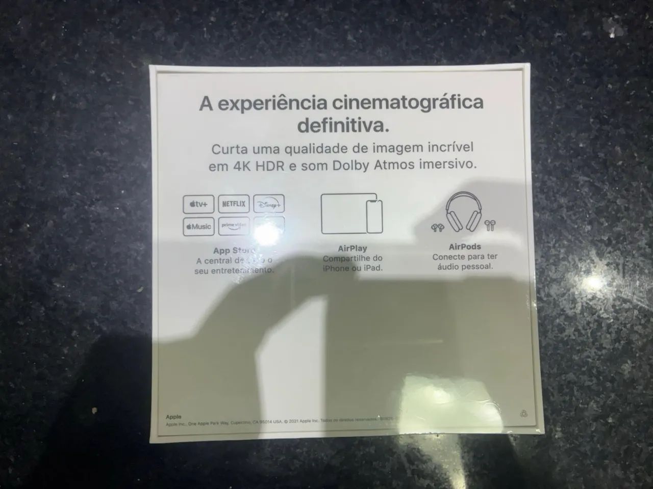 Aparelho Apple TV  - Foto 3
