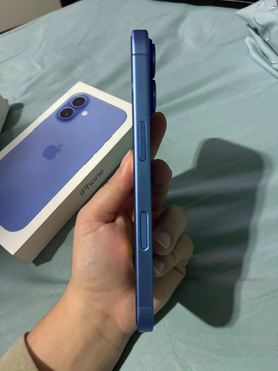 iPhone 16 Azul 128GB - Impecável! (Aceito Troca) - Foto 2