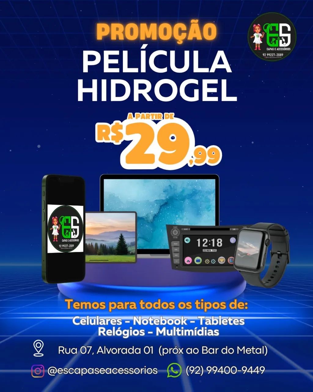 Película hidrogel 