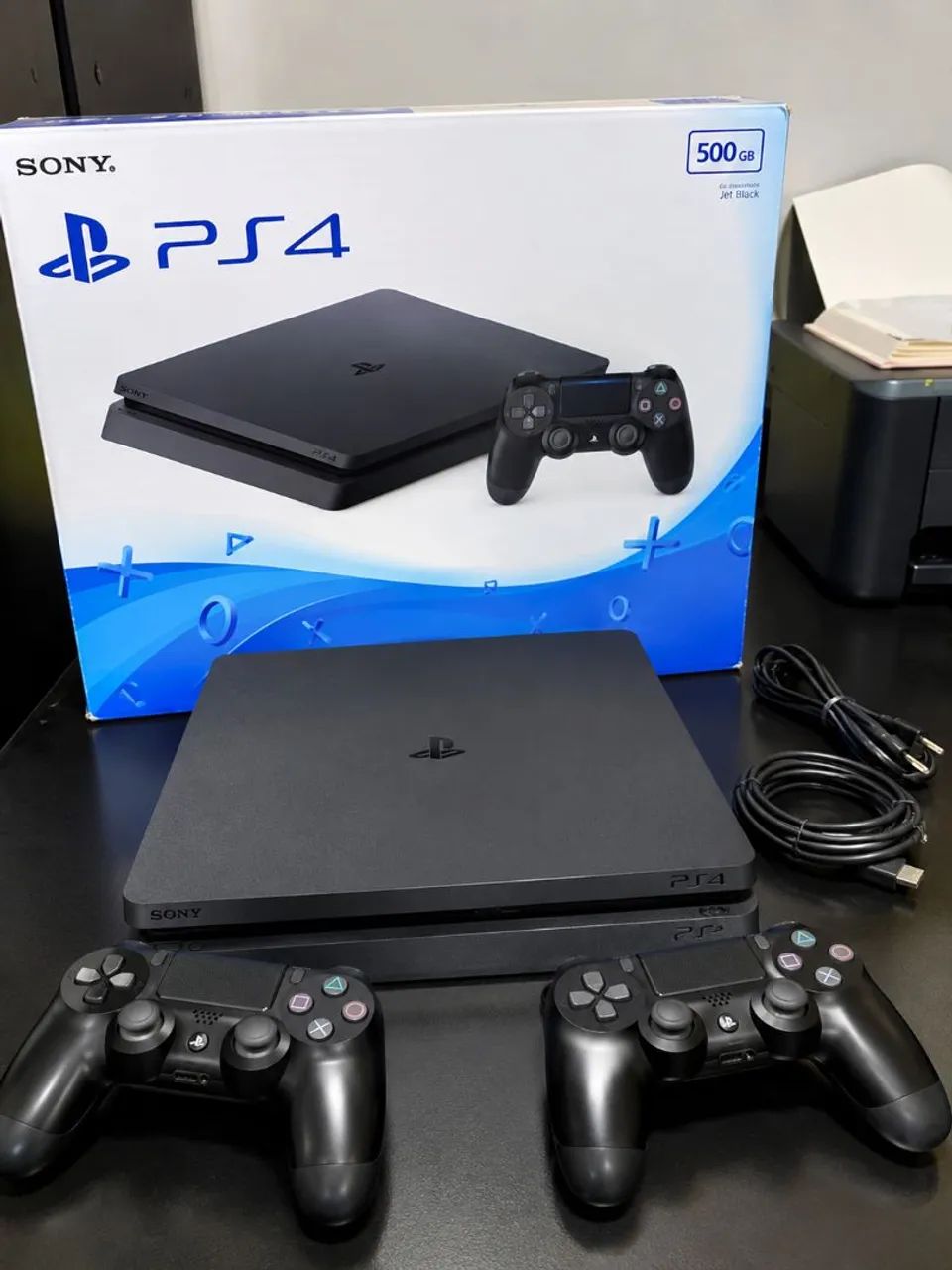 PS4 SLIM - Impecável  - Foto 2
