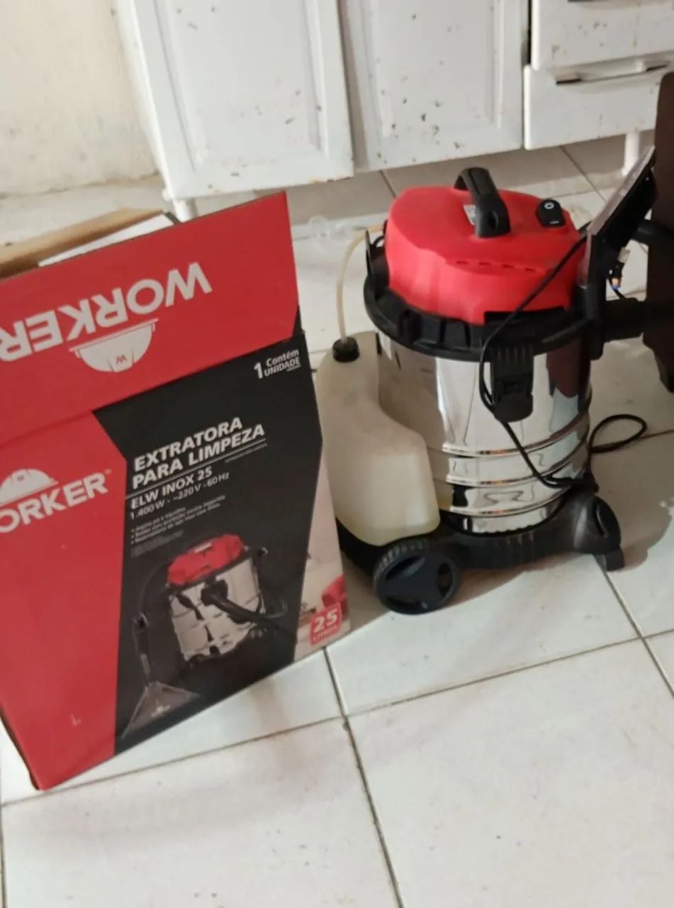 Extrator de Limpeza de Estofados Pouco Usado 