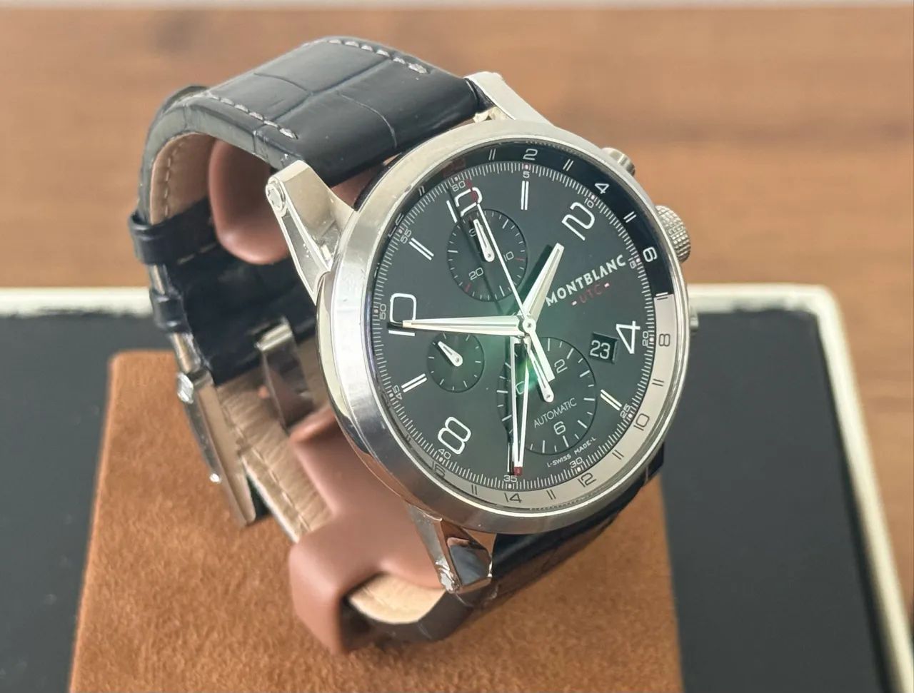 Relógio Montblanc Chronovoyager Starwalker UTC GMT World Timer  - Foto 5