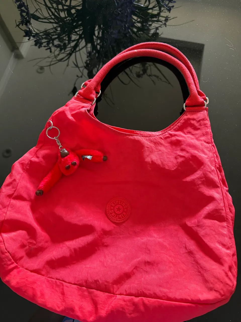 BOLSA VERMELHA GRANDE KIPLING ORIGINAL  - Foto 4