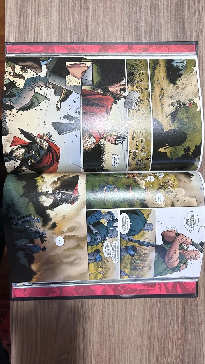 HQ Marvel Thor o Renascer dos Deuses 