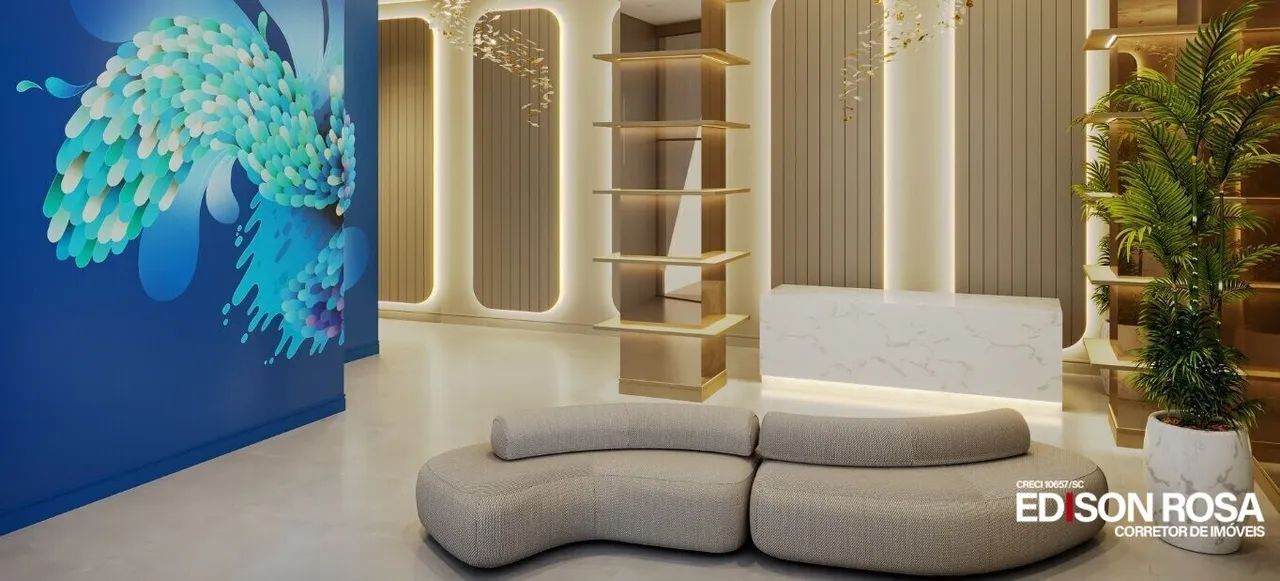 Apartamento no Edifício Acqua Continentale, em Florianópolis/SC, Estreito - 2 suítes de 84 - Foto 5