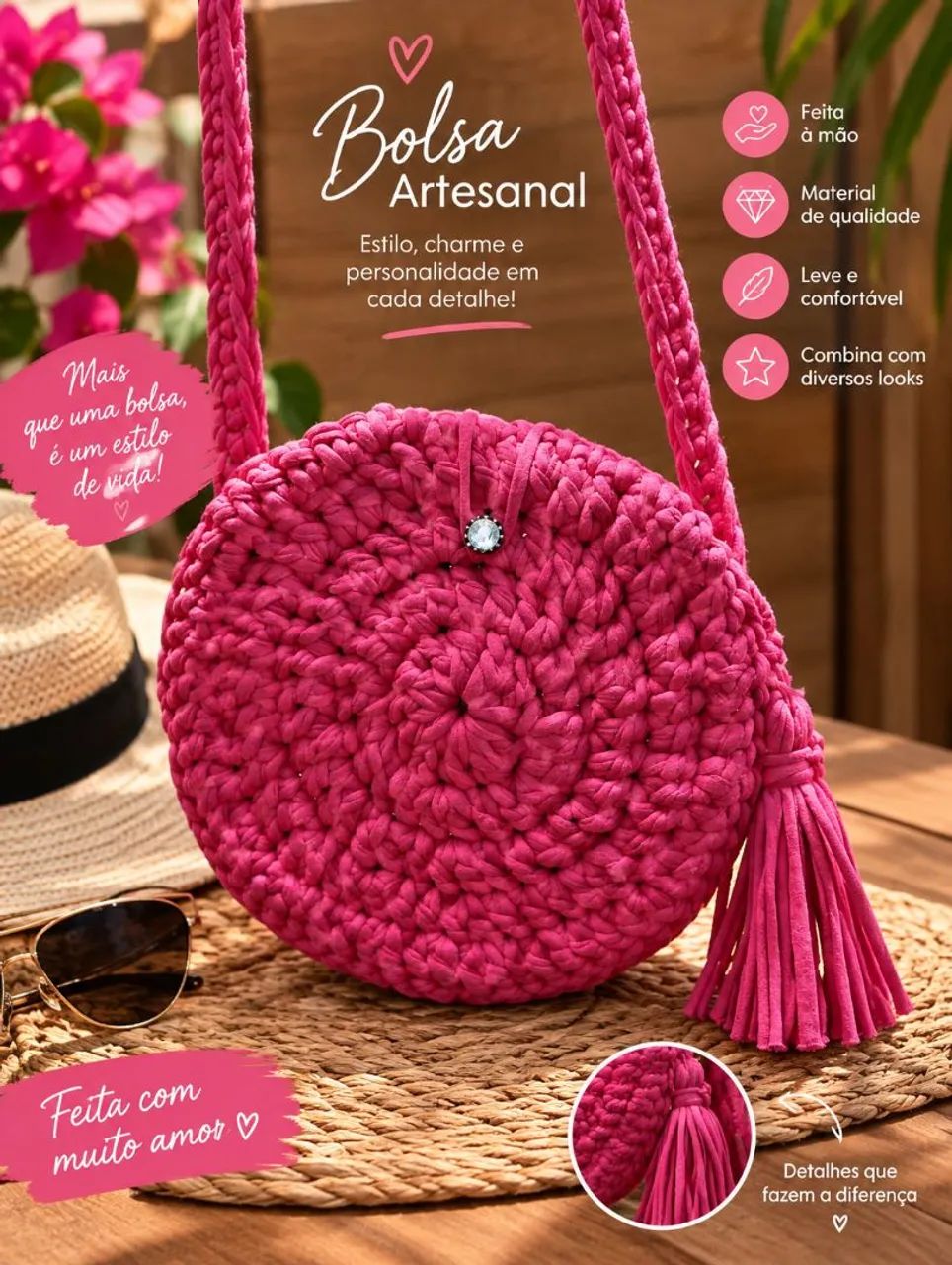 Bolsa de croche 