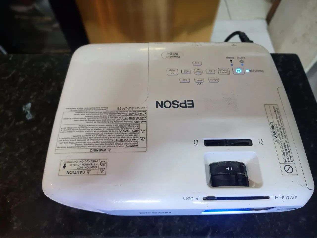 Projetor Epson W18 HDMI Vga 3000 Lumens  - Foto 2