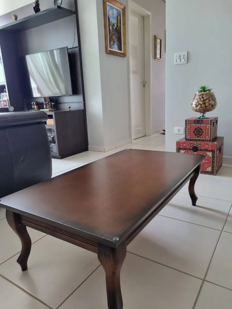 Mesa de Centro Mogno Modelo Clássico  - Foto 2