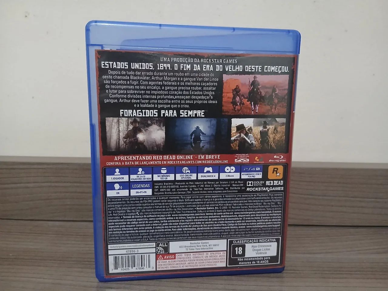 Red Dead Redemption 2 (com mapa) jogo ps4 - Foto 5