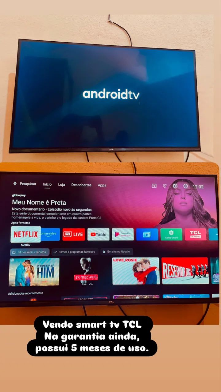 Smart tv 32 polegadas Android TCL  - Foto 2