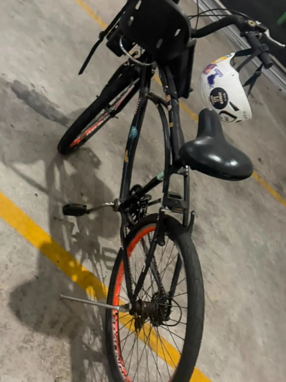 Bicicleta Caiçara com macha e cadeirinha - Foto 3