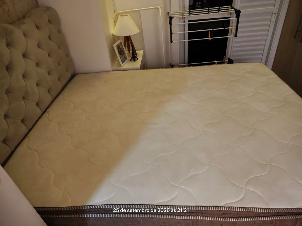Cama Box e Colchão Queen Probel com molas - Foto 2