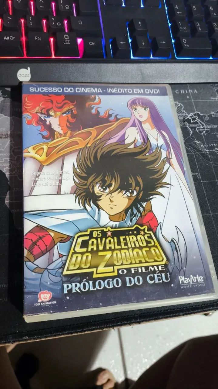 DVD's Originais Cavaleiros do Zodíaco