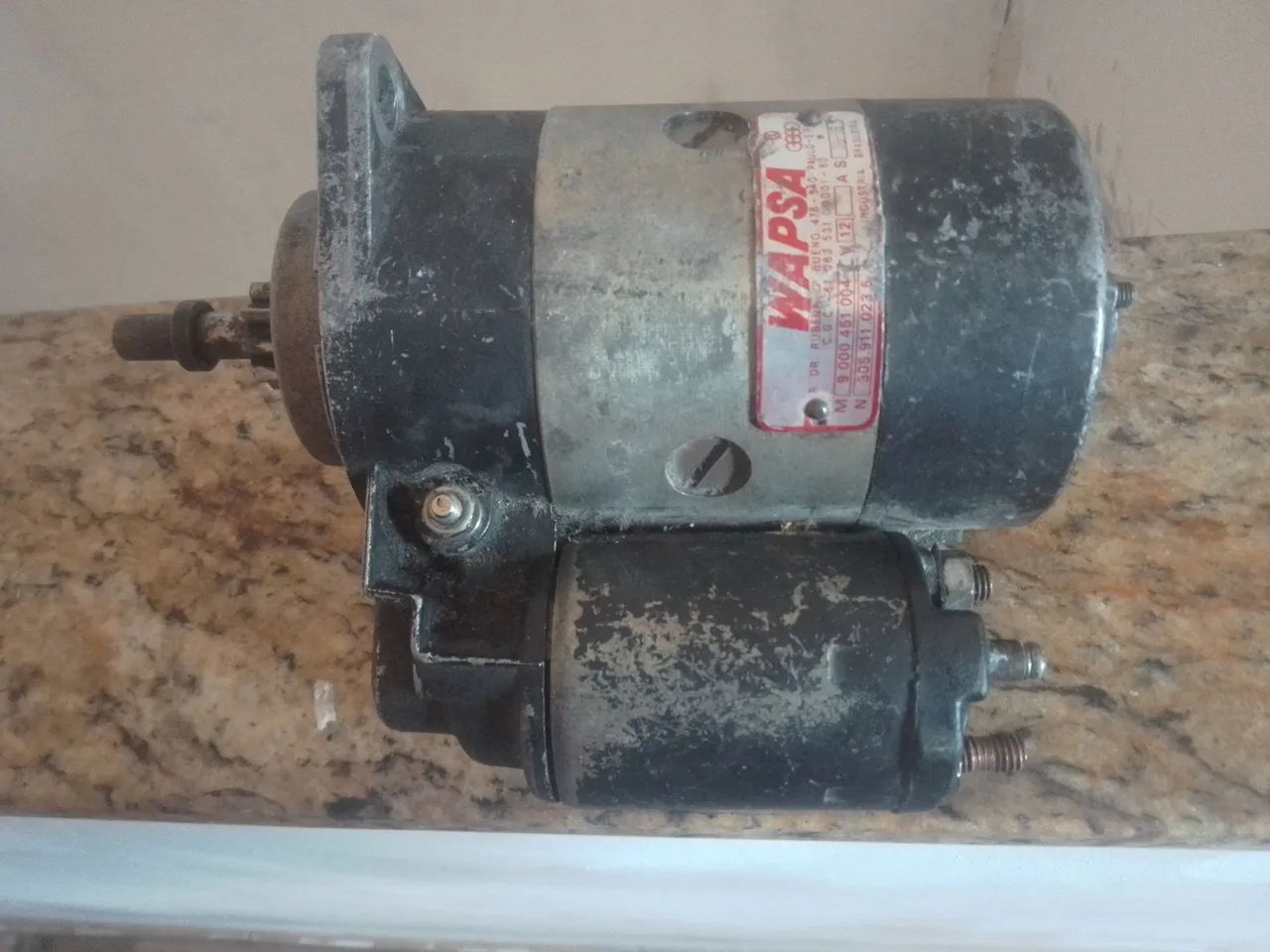 Motor de arranque Wapsa (Fusca, Kombi, Gol, Brasília) - Foto 2