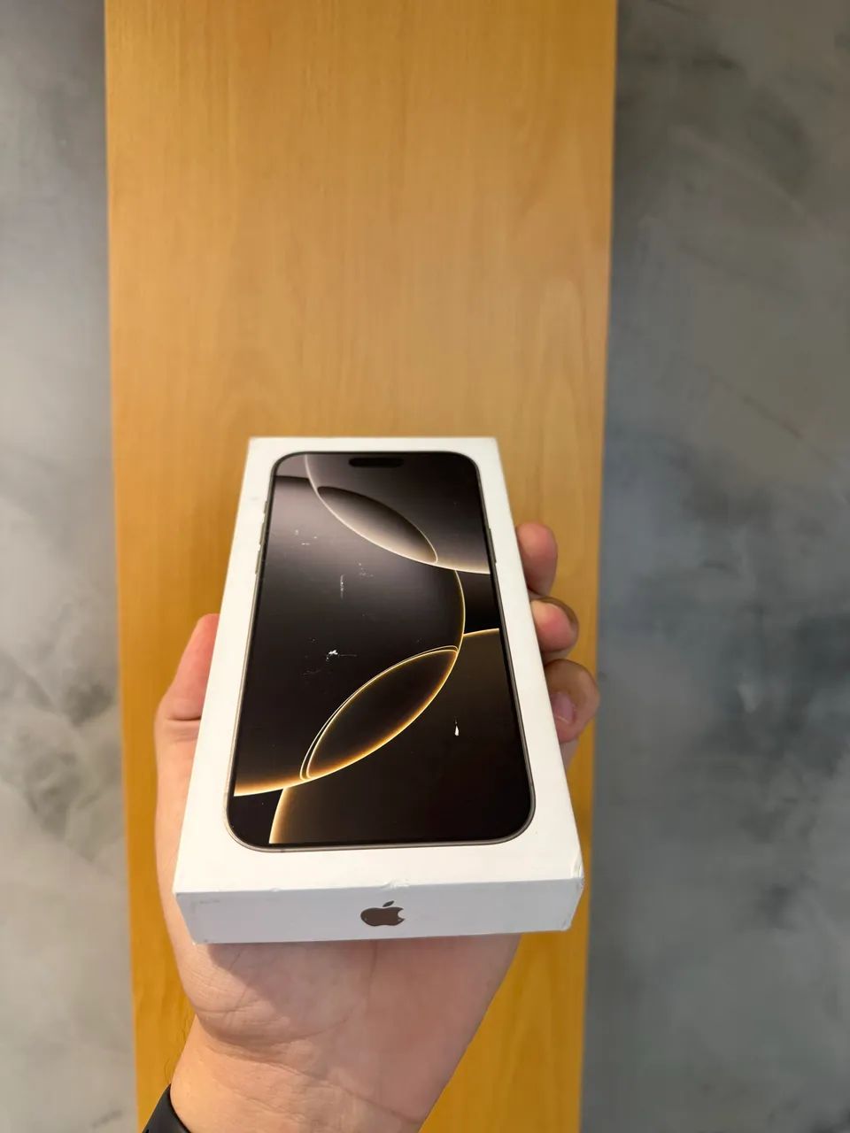Caixa iPhone 16 Pro Max 256GB Natural  - Foto 3