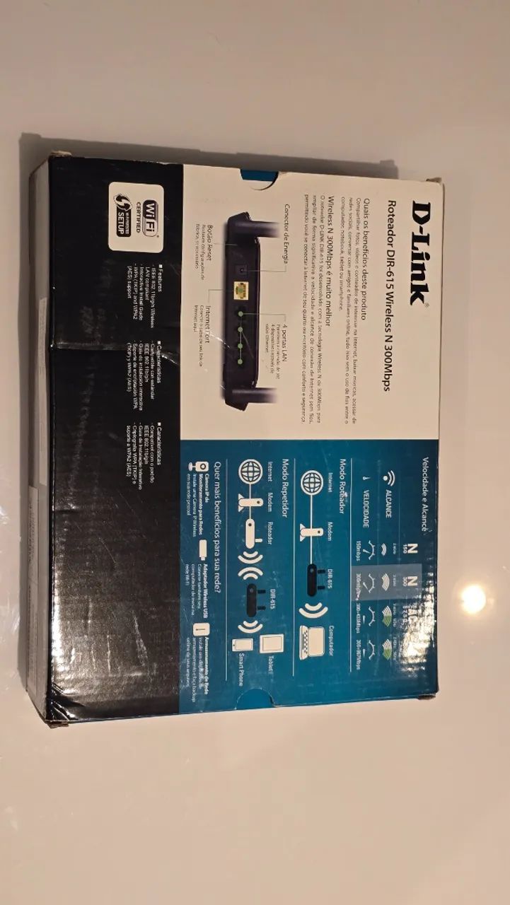 Roteador D-link DIR-615 Wireless N 300Mbps - Foto 4