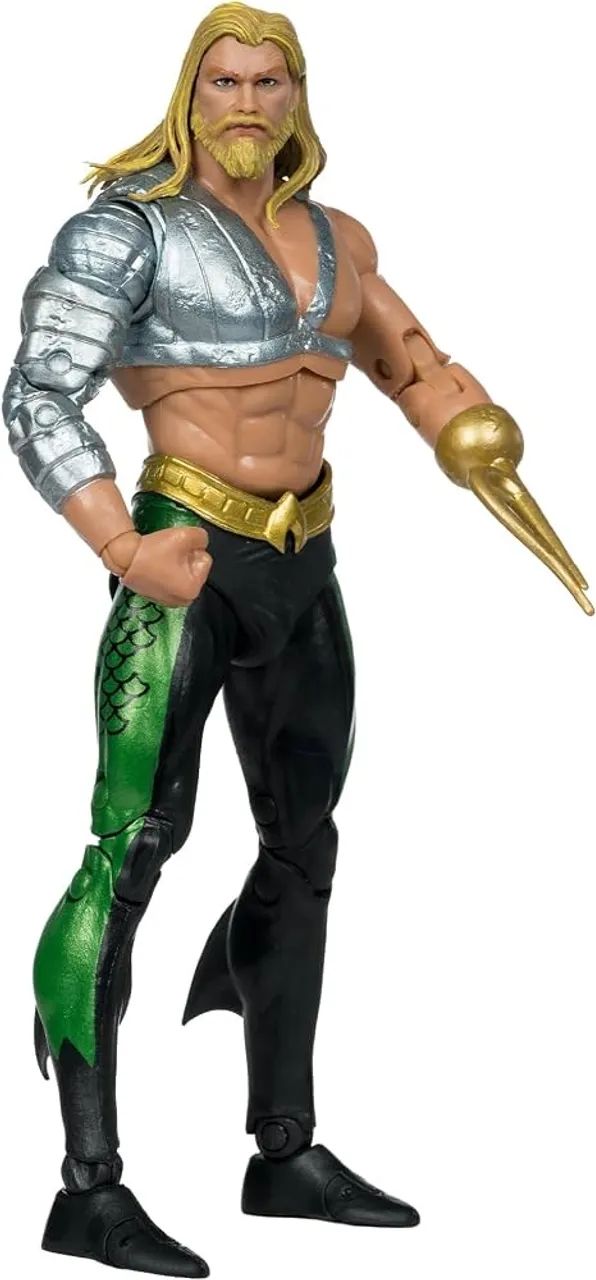 Mcfarlane toys - aquaman JLA - dc multiverse - Foto 4