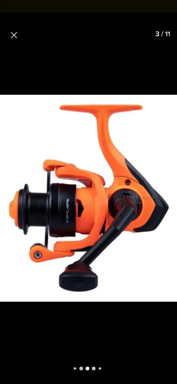 MOLINETE DAISEN HIKARI 5000 COR DE LARANJA !!SUPER PROMOÇÃO